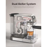 Macchina per caffè espresso e latte 3 in 1 HIBREW - Schiuma automatica
